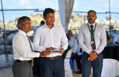 ހުޅުމާލެ 2 ގައި ހަދާ ލަގްޒަރީ ވިލާތަކުގެ މަސައްކަތް ފަށައިފި
