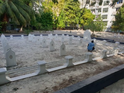 ނޮވެމްބަރު 3ގެ ޝަހީދުން ފަސްދާނުލެވިފައިވާ ސަރަހައްދު ސާފުކޮށްފި