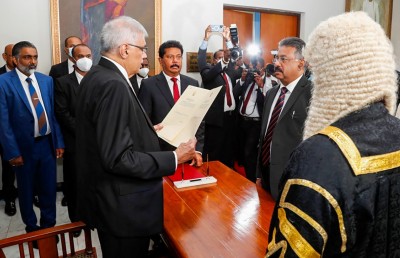 ލަންކާގެ ރައީސް ރަނިލް ރިޔާސީ އަމިއްލަގޮތުން ރިޔާސީ އިންތިހާބުގައި ވާދަކުރައްވަނީ