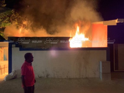 މުލީގެ ގެއެއްގައި ރޯވެ، ގެއްލުންތަކެއް ވެއްޖެ