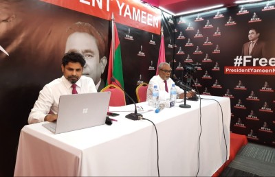 އެއްވެސް ޝަރުތަކާ ނުލައި ޔާމީން މިނިވަން ކުރަންޖެހޭ: ގަރާރު