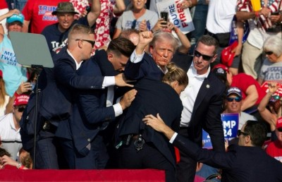 ޓްރަމްޕް އަވަހާރަކޮށްލަން ދިން ކަމަށް ބެލެވޭ ބަޑީގެ ހަމަލާއެއްގައި ޒަހަމްވެއްޖެ