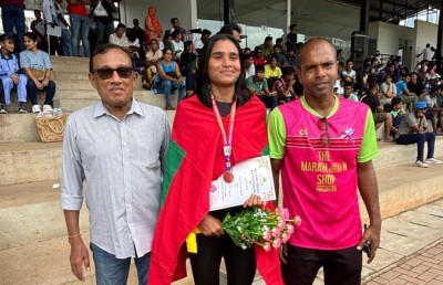 ލަންކާގެ ގައުމީ މުބާރާތުގެ 800 މީޓަރު ރޭހުން ފަސޫހާ ރިހި މެޑަލް ހޯދައިފި