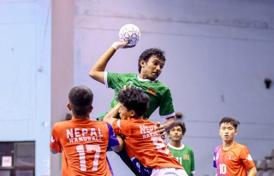 20 އަހަރުން ދަށުގެ ހޭންޑްބޯޅަ ޓީމަށް ބްރޯންޒް މެޑަލް