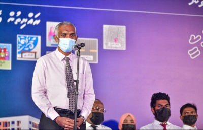 މާލޭގެ މީހުންނަށް ހުޅުމާލެ އިން ހިލޭ ގޯތި ދޭން ޖެހޭ: ޑރ. މުއިއްޒު