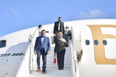 ޔޫއޭއީއަށް ކުރެއްވި ރަސްމީ ދަތުރުފުޅަށްފަހު، ނައިބު ރައީސް މާލެ ވަޑައިގެންފި