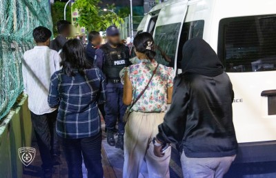 ވިސާ ނެތް ބިދޭސީ އަންހެނަކު ސްޕާއަކުން ހައްޔަރުކޮށްފި