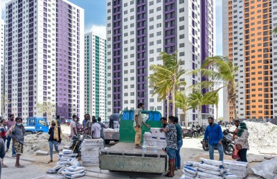 ފްލެޓް ނިންމަން ތިން މަހުގެ މުސާރައަށް ގަތް ހުރިހާ އެއްޗެއް ވަގަށް ނަގައިފި