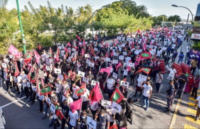 ޔާމީން މިނިވަން ކުރަން ގޮވާލައި އިދިކޮޅުން ހިނގާލުމެއް ބާއްވައިފި