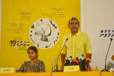 އެމްޑީޕީ ނޫން ސަރުކާރެއް ރާއްޖޭގައި އުފެދުމަށް ރައްޔިތުން ނޭދޭ: ނަޝީދު