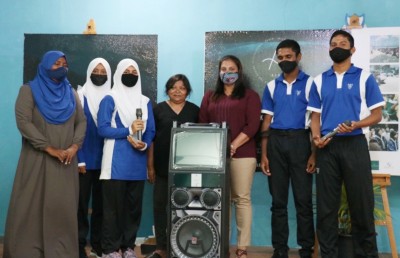 އެއާ ޗެލެންޖުގައި ކެޔޮދޫ ސްކޫލުން 12،000 ކިލޯގެ ޕްލާސްޓިކް އެއްކޮށްފި