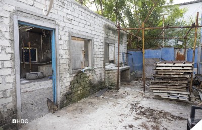 ނުތާހިރުކޮށް ބިދޭސީން އުޅެމުންދިޔަ އެކޮމޮޑޭޝަން ބްލޮކް އެޗްޑީސީން ސާފުކޮށްފި