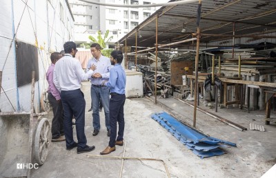 ނުތާހިރުކޮށް ބިދޭސީން އުޅެމުންދިޔަ އެކޮމޮޑޭޝަން ބްލޮކް އެޗްޑީސީން ސާފުކޮށްފި