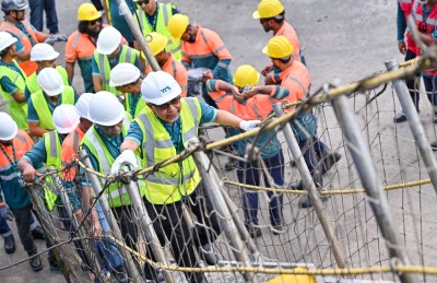 އެމްޕީއެލްގެ އިސްވެރިން މުދާ އުފުލުމުގެ މަސައްކަތަށް