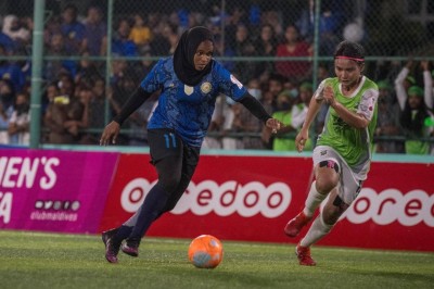 ވޮލީ ކޯޓުން ވިދާލި ޖޫޒާން، ފުޓްސަލް ދަނޑުގައި ވެސް އަތުނުޖެހޭ