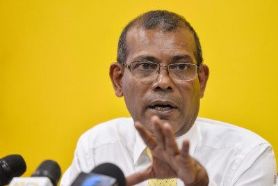 ރައީސް ނަޝީދުގެ އިންޒާރެއް: ރައީސް ޔާމީން އެ ކުރައްވަނީ ވަރަށް ނުރައްކާތެރި ކަމެއް