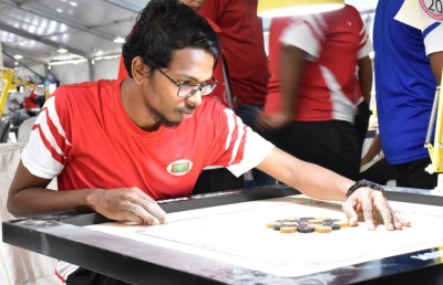 ގައުމީ ކެރަމް ތަށި އަޒްމީން މިލްކުކޮށްފި