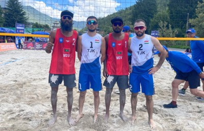 ކާވާ ބީޗް ވޮލީ މުބާރާތުގެ ފުރަތަމަ މެޗުތަކުން ރާއްޖޭގެ ދެ ޓީމަށް ވެސް ކާމިޔާބު