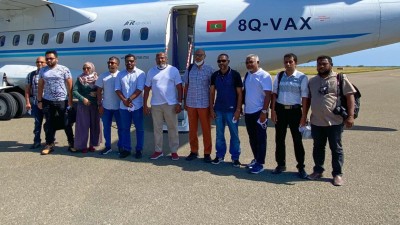 ރާޝިދުގެ ކެމްޕެއިނަށް ގާސިމް ކޮމަންޑޫ ދާއިރާއަށް ވަޑައިގެންފި