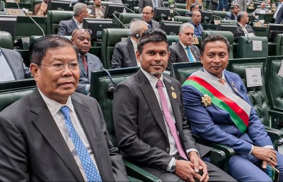 އީރާނުގެ އިންތިހާބީ ރައީސް ހުވާކުރެއްވުމުގެ ޖަލްސާގައި ނައިބު ރައީސް ބައިވެރިވެވަޑައިގެންފި