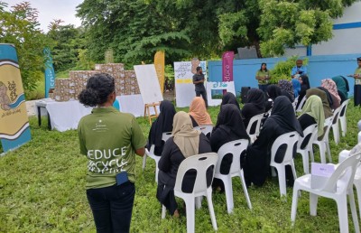 ފޮތި ނެޕީ ޖަހަން ބާރު އަޅައި، މަގޫދޫގައި ބޮޑު ކެމްޕެއިނެއް ފަށައިފި