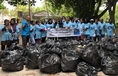 ދުނިޔެ ސާފުކުރާ ދުވަހާ ދިމާކޮށް މާފުށި އެއްކޮށް ސާފުކުރަނީ