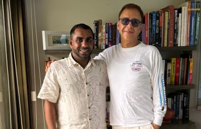 ޓޫރިޒަމް މިނިސްޓަރު ފައިސަލް ބޮލީވުޑްގެ ކުޅަދާނަ ޑައިރެކްޓަރު ވިނޯދް ޗޯޕްރާއާ ބައްދަލުކުރައްވައިފި