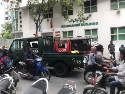 އޯވަލޯޑްވެ، ހެލްތް މިނިސްޓްރީ ހުންނަ ސަރަހައްދުން ކަރަންޓް ކެނޑިއްޖެ