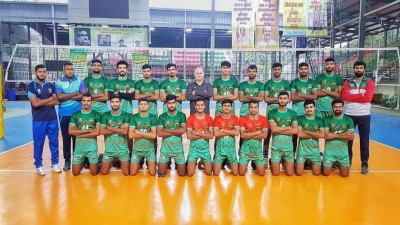 އެކުވެރިކަމުގެ ވޮލީ މެޗުތަކަށް ބަންގްލަދޭޝްގެ ޓީމު ރާއްޖެ އަތުވެއްޖެ