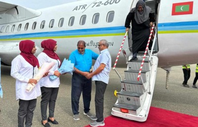 އަބްދުއްރަހީމް މާމިގިއްޔަށް ވަޑައިގަތުމުން ގާސިމްގެ ފަރާތުން ހޫނު މަރުހަބާއެއް