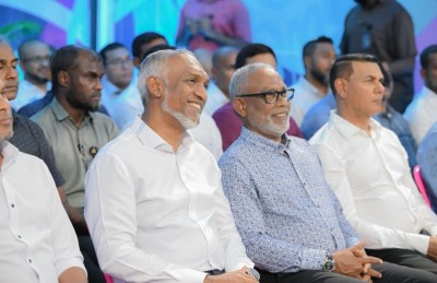 ޔާމީނަށް ރައީސް މުއިއްޒު ގޯސްވީ 'ތިމަންނާގެ މައްޗަށް އެހެން މީހެއްގެ ބާރެއް ނުހިނގާނެއޭ' ވިދާޅުވީމާ: އަބްދުއްރަހީމް