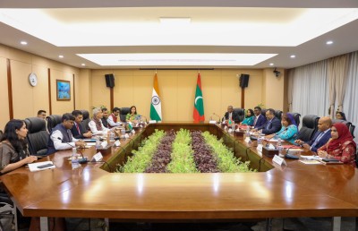 ޖައިޝަންކަރު ދެއްކެވީ ރާއްޖެ-އިންޑިއާގެ ގުޅުމުގެ ވަރުގަދަކަން!