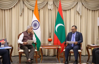 ޖައިޝަންކަރު ދެއްކެވީ ރާއްޖެ-އިންޑިއާގެ ގުޅުމުގެ ވަރުގަދަކަން!