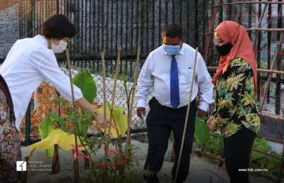 ހުޅުމާލޭގެ އާބަން ފާމިން މަޝްރޫއު އިފުތިތާހުކޮށްފި