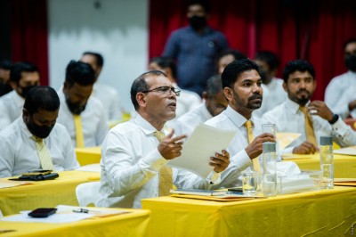 30 ޕަސެންޓުން ވެރިކަމަށް އާދެވޭގޮތް ހެދުމަކީ ބޭނުންތެރި ކަމެއް: ރައީސް ނަޝީދު