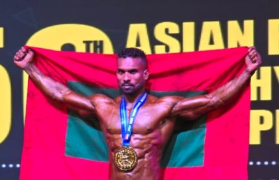 އޭޝިއަން ޗެމްޕިއަންޝިޕުން އަހުސަން ވެސް ރަން މެޑަލް ހޯދައިފި