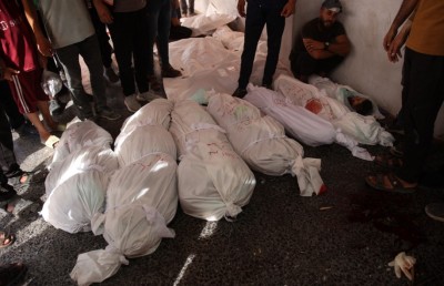 ހަމާސްގެ ކޮމާންޑް ސެންޓަރެއް ކަމަށް ބުނެ އަނެއްކާވެސް ދެ ސްކޫލަކަށް ހަމަލާދީ އެތައް ބަޔަކު ޝަހީދުކޮށްފި