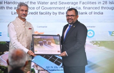 އިންޑިއާގެ އެހީގައި 28 ރަށެއްގެ ފެނާއި ނަރުދަމާ ނިންމައި ހަވާލުކޮށްފި