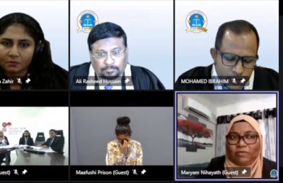 ދަރިފުޅު ދިން ހިތްވަރުން ނަޒާހާ އަލުން ކޯޓަށް!