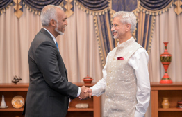 ރާއްޖޭގެ ހޫނު މަރުހަބާ އަށް ޖައިޝަންކަރުގެ ޝުކުރު ރައީސް މުއިއްޒަށް