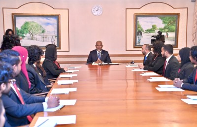 ޒުވާނުންނަށް ބަސް ނުބުނެވޭނެ އެއްވެސް ކަމެއް ނޯންނާނެ: ރައީސް