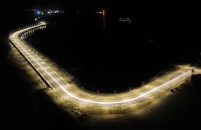 އައްޑޫ ބިން ހިއްކުމާއި ހަންކެޑެ ބްރިޖުގެ މަސައްކަތް ނިންމައި ސަރުކާރާ ހަވާލުކޮށްފި