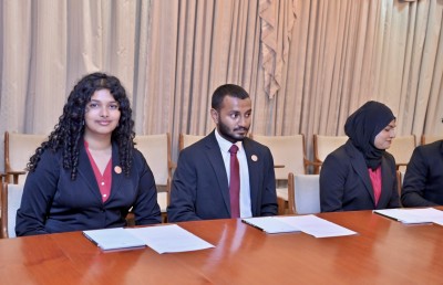 ޒުވާނުންނަށް ބަސް ނުބުނެވޭނެ އެއްވެސް ކަމެއް ނޯންނާނެ: ރައީސް