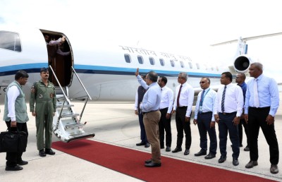 ރަސްމީ ދަތުރަށް ފަހު ޖައިޝަންކަރު ފުރާވަޑައިގެންފި