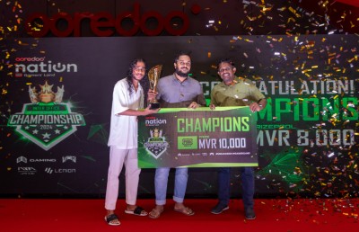 އުރީދޫ ނޭޝަނުން އޮފީސްތަކަށް ބޭއްވި އީސްޕޯޓްސް މުބާރާތަށް ހޫނު ތަރުހީބެއް!