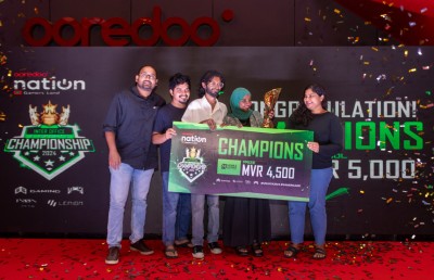 އުރީދޫ ނޭޝަނުން އޮފީސްތަކަށް ބޭއްވި އީސްޕޯޓްސް މުބާރާތަށް ހޫނު ތަރުހީބެއް!