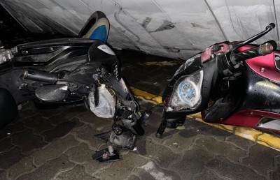 އައިޖީއެމްއެޗު ކައިރީގައި ޖަހާފައި ހުރި ފެންސެއް ވެއްޓި، ސައިކަލްތަކަކަށް ބޮޑެތި ގެއްލުންތަކެއް!