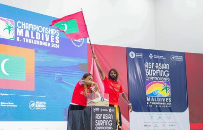 ގައުމީ ސާފިން ޓީމުން ގުގުމާލި އަޑު: އަހަރެމެން މިއީ ދިވެހީން، ރާޅުތަކުގެ ދަރިން!