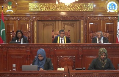 ސުޕްރީމް ކޯޓު އަމުރެއް: އަމީނަކީ ކުށްވެރިއެއް ކަމަށް ދައްކައިގެން ނުވާނެ، އެއީ ކޯޓުގެ ހުރުމަތް ކެނޑުން