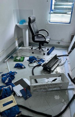 އެފްއޭއެމް އިމާރާތް ވީރާނާވެފައި، ނޯމަލައިޒޭޝަން ކޮމިޓީއަށް އޮފީހެއް ނެތް